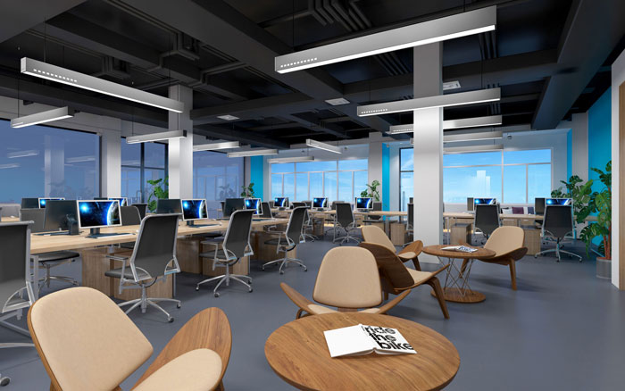 900平方電腦培訓教育行業(yè)裝修設計-第4張圖片-上海古都建筑設計集團 900平方電腦培訓教育行業(yè)裝修設計-第4張圖片-上海古都建筑設計集團