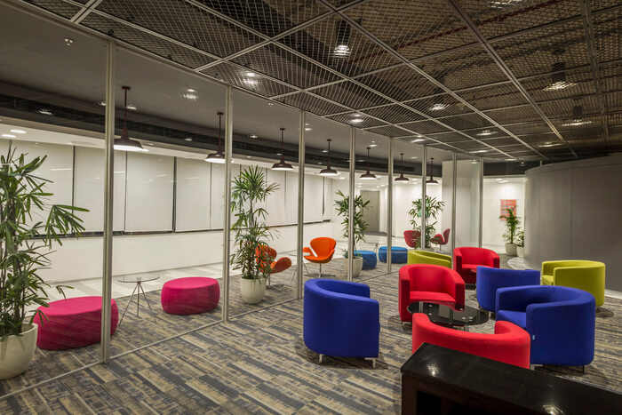 移動設(shè)備公司2550平辦公室設(shè)計實景-第3張圖片-上海古都建筑設(shè)計集團(tuán) 移動設(shè)備公司2550平辦公室設(shè)計實景-第3張圖片-上海古都建筑設(shè)計集團(tuán)