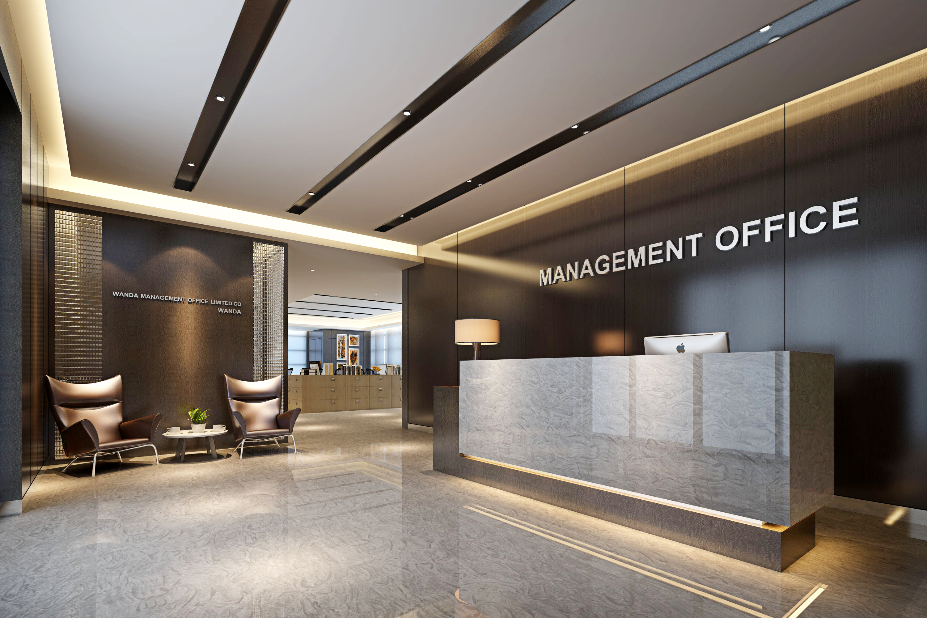 閔行辦公裝修新中式裝修設計風格-第5張圖片-上海古都建筑設計集團 閔行辦公裝修新中式裝修設計風格-第5張圖片-上海古都建筑設計集團