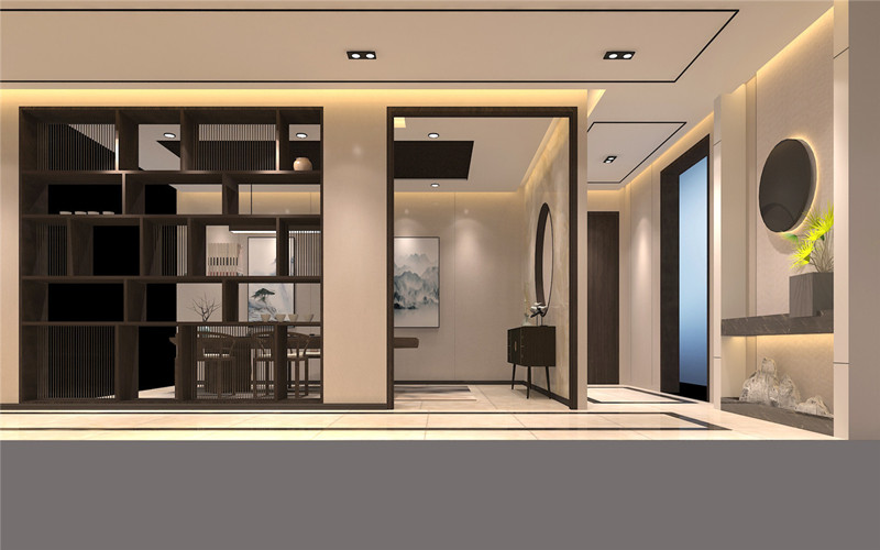 660平米新中式風(fēng)格辦公室裝修圖片-第4張圖片-上海古都建筑設(shè)計集團