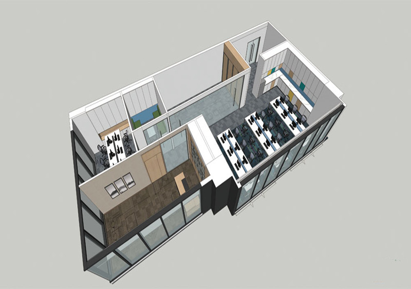 350平米兒童用品公司辦公空間設(shè)計-第5張圖片-上海古都建筑設(shè)計集團 350平米兒童用品公司辦公空間設(shè)計-第5張圖片-上海古都建筑設(shè)計集團