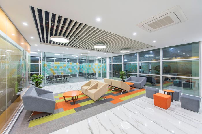 徐匯區(qū)160平服裝貿(mào)易辦公室裝修設計-第2張圖片-上海古都建筑設計集團 徐匯區(qū)160平服裝貿(mào)易辦公室裝修設計-第2張圖片-上海古都建筑設計集團