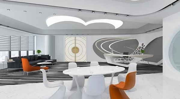 寶山區(qū)人力資源公司辦公室裝修設(shè)計-第3張圖片-上海古都建筑設(shè)計集團(tuán)