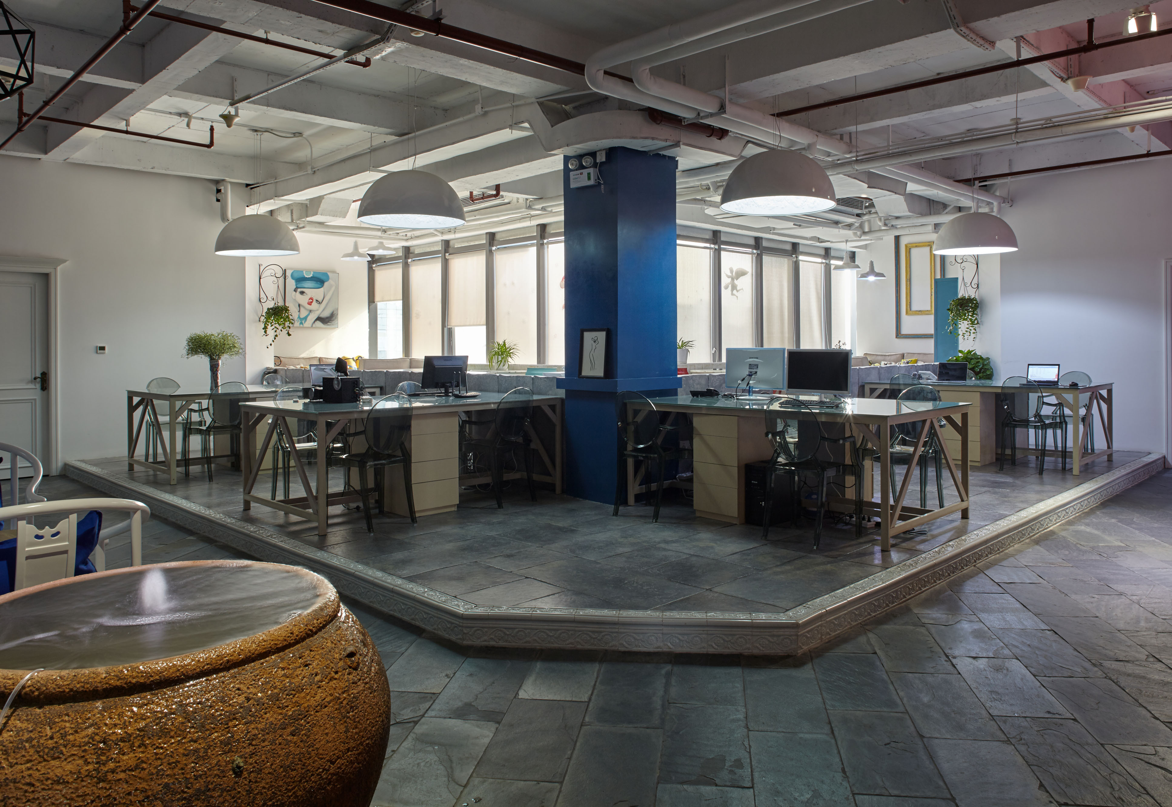 浦東新區(qū)180平辦公室裝修loft風格設計-第3張圖片-上海古都建筑設計集團 浦東新區(qū)180平辦公室裝修loft風格設計-第3張圖片-上海古都建筑設計集團