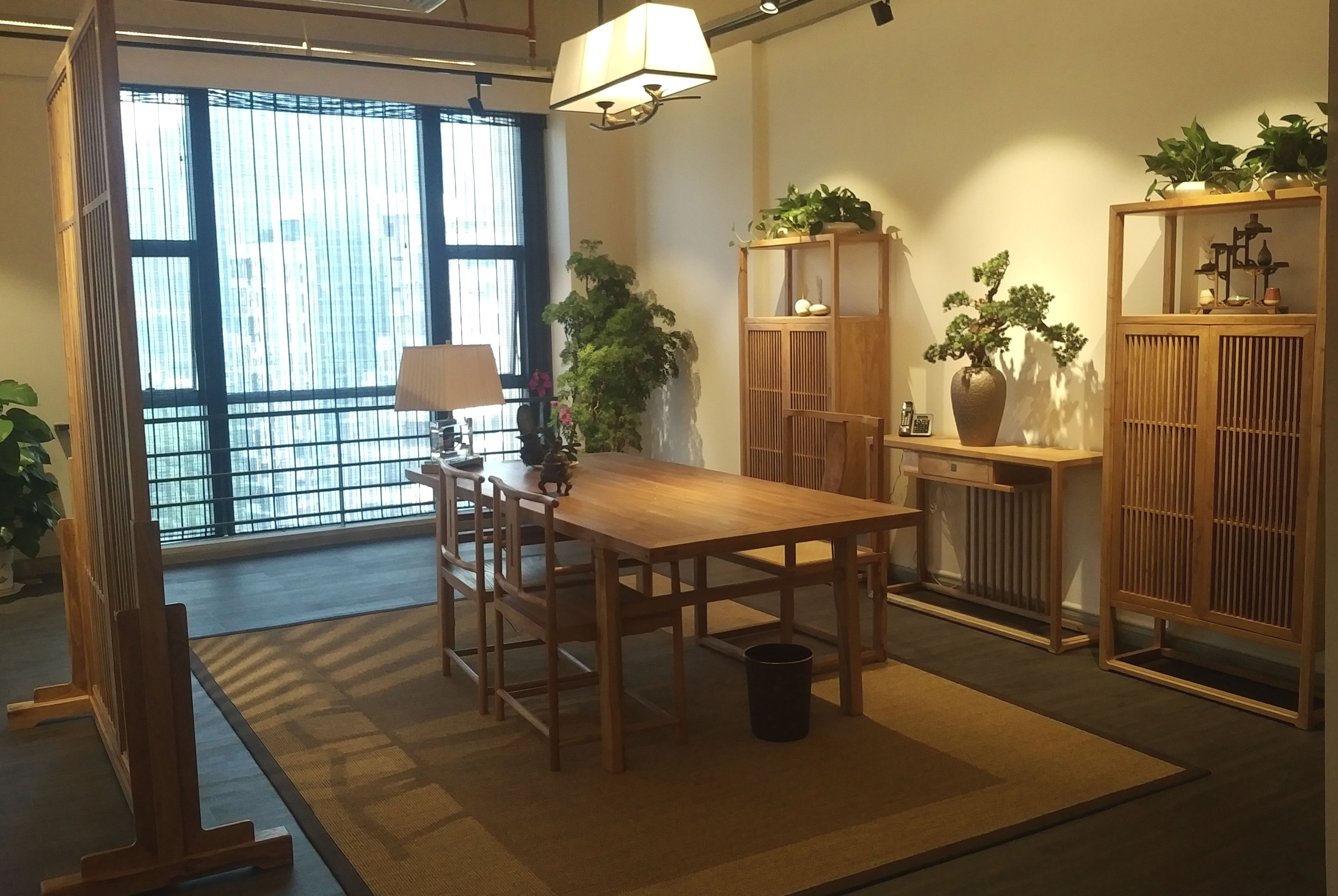 閔行區(qū)中式復古辦公室裝修設計-第3張圖片-上海古都建筑設計集團 閔行區(qū)中式復古辦公室裝修設計-第3張圖片-上海古都建筑設計集團