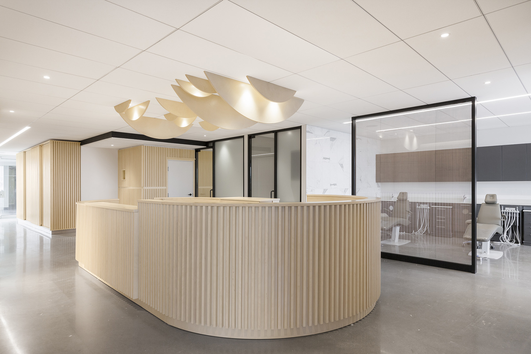 松江區(qū)120平牙醫(yī)辦公室裝修設(shè)計-第3張圖片-上海古都建筑設(shè)計集團(tuán)