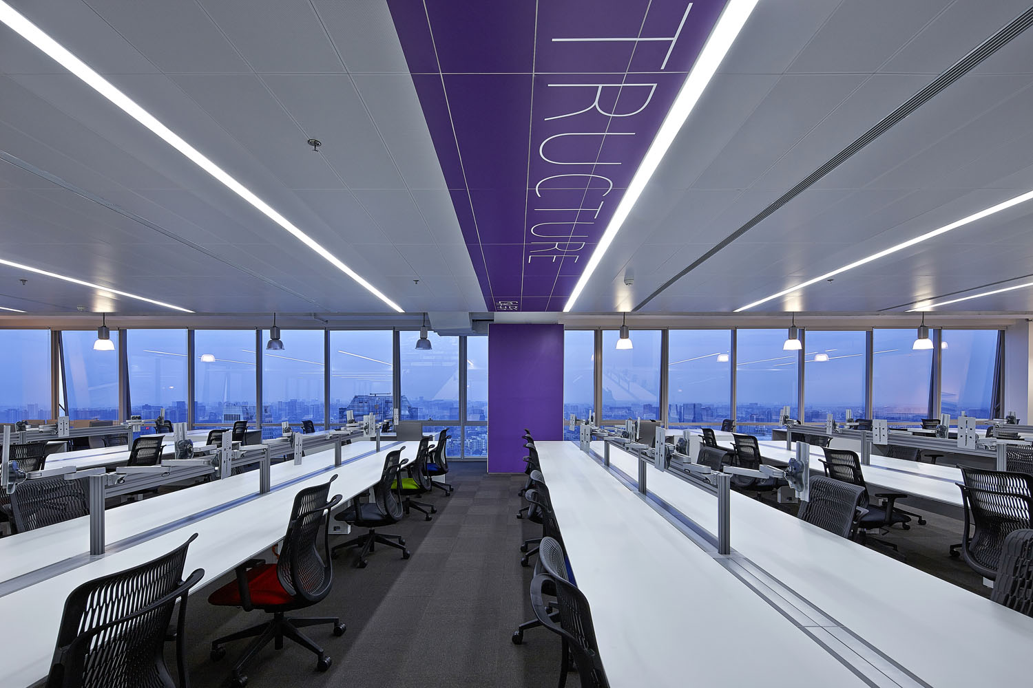 上海辦公室裝修時代科技裝修設(shè)計-第4張圖片-上海古都建筑設(shè)計集團(tuán)