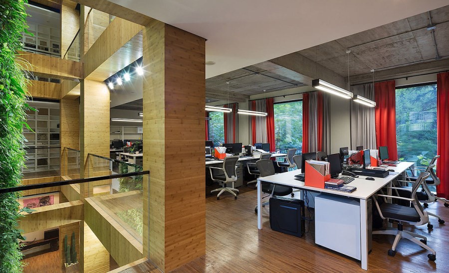 集艾(中國)辦公室裝修設(shè)計-第5張圖片-上海古都建筑設(shè)計集團 集艾(中國)辦公室裝修設(shè)計-第5張圖片-上海古都建筑設(shè)計集團