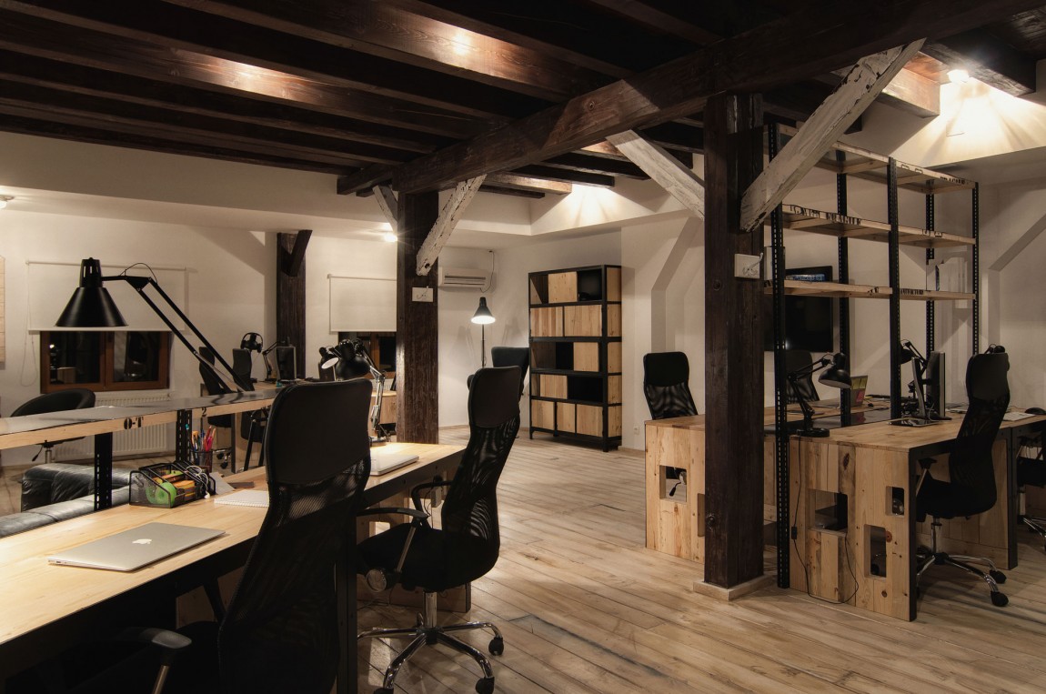 奉賢區(qū)原木辦公室裝修設(shè)計-第8張圖片-上海古都建筑設(shè)計集團(tuán)