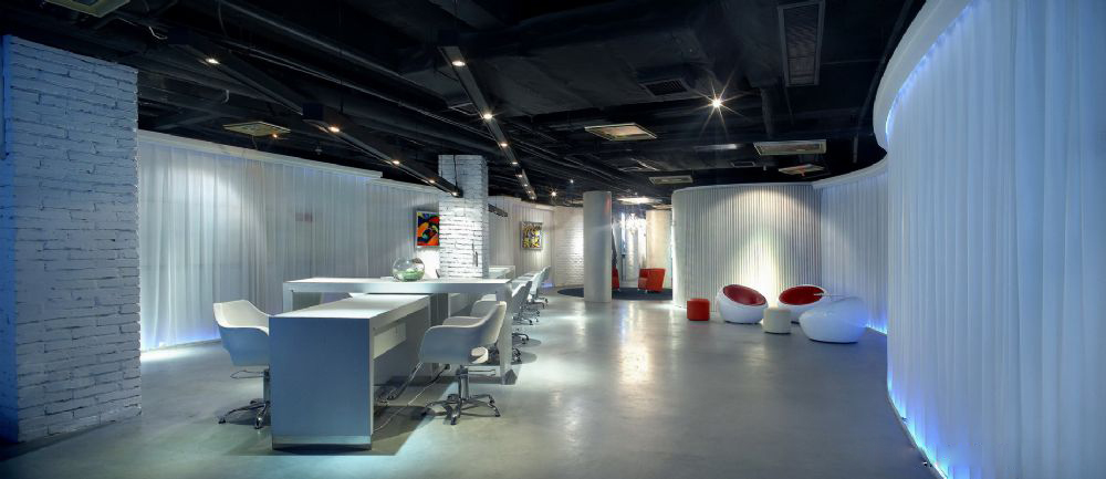 長寧區(qū)美妝公司辦公室裝修設(shè)計-第4張圖片-上海古都建筑設(shè)計集團 長寧區(qū)美妝公司辦公室裝修設(shè)計-第4張圖片-上海古都建筑設(shè)計集團