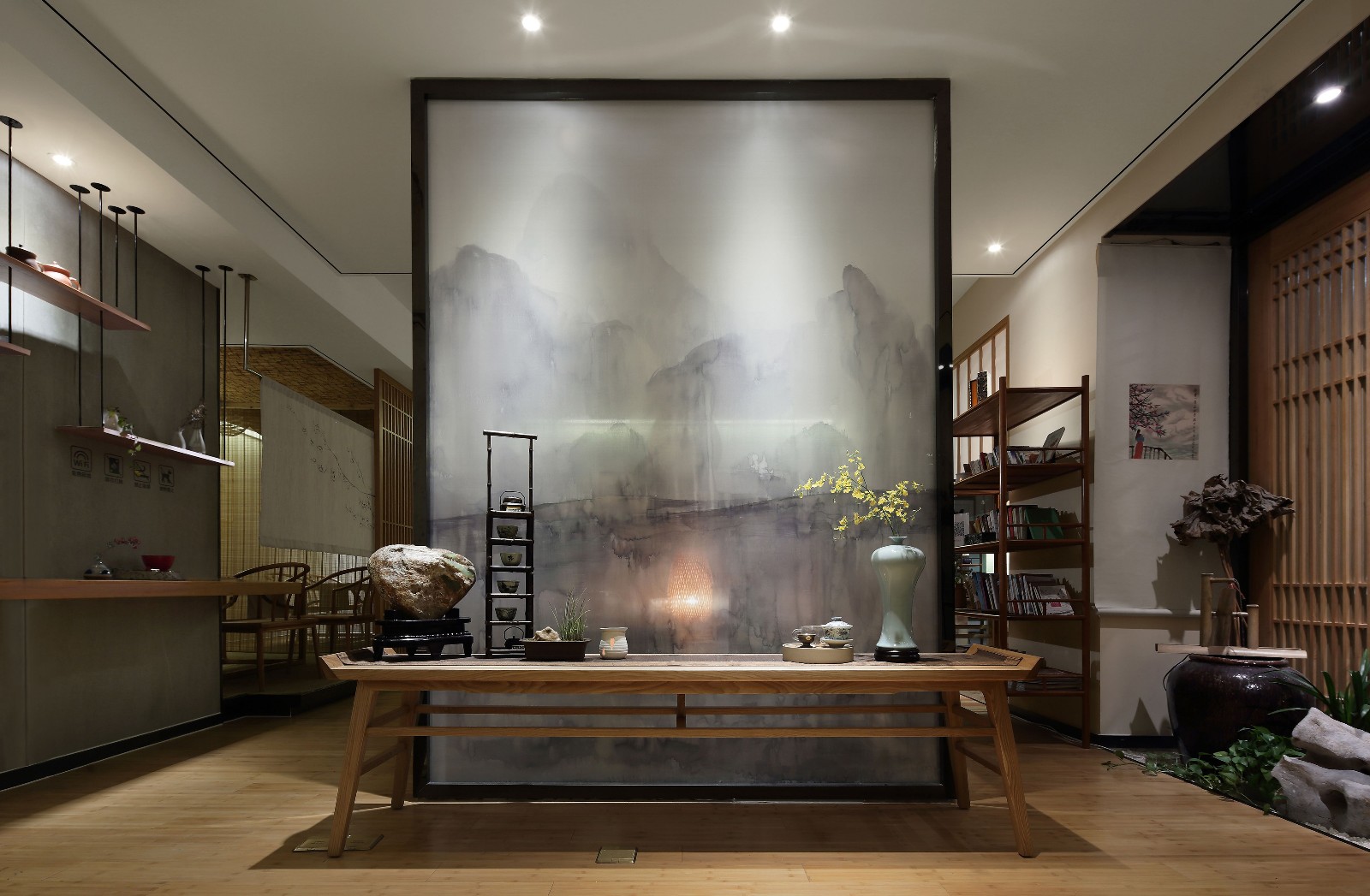 普陀區(qū)120平茶莊裝修設(shè)計(jì)-第4張圖片-上海古都建筑設(shè)計(jì)集團(tuán) 普陀區(qū)120平茶莊裝修設(shè)計(jì)-第4張圖片-上海古都建筑設(shè)計(jì)集團(tuán)