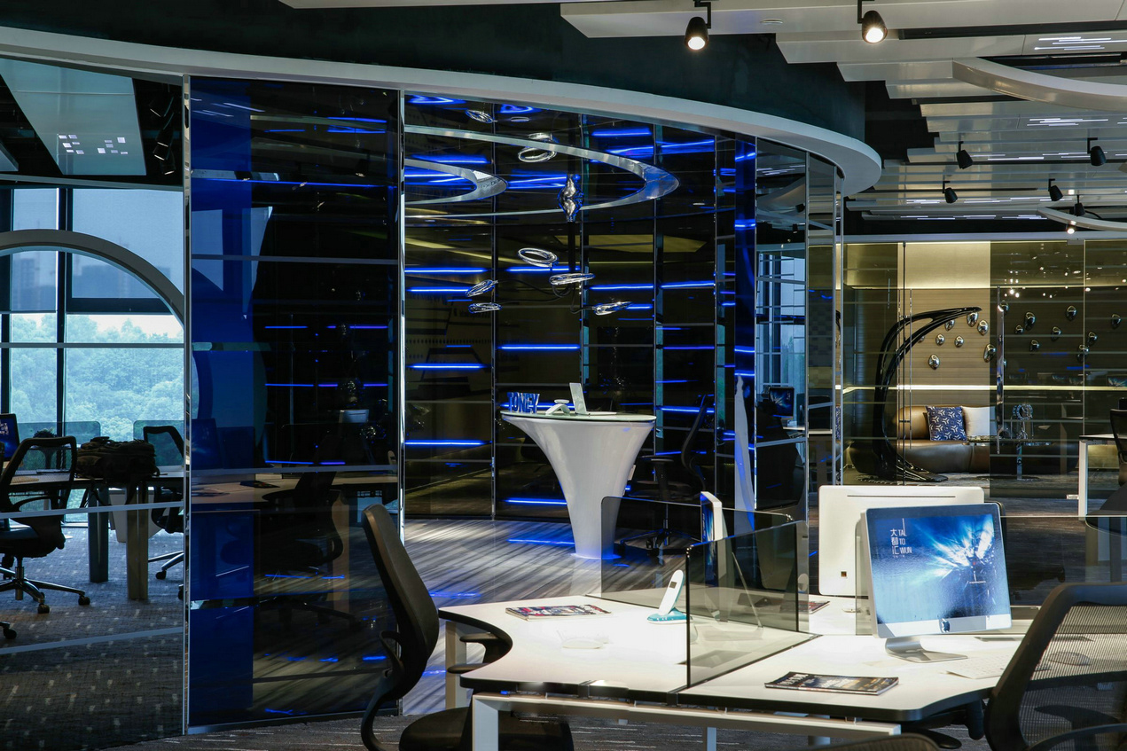 保利科技風(fēng)辦公室裝修設(shè)計-第4張圖片-上海古都建筑設(shè)計集團(tuán) 保利科技風(fēng)辦公室裝修設(shè)計-第4張圖片-上海古都建筑設(shè)計集團(tuán)