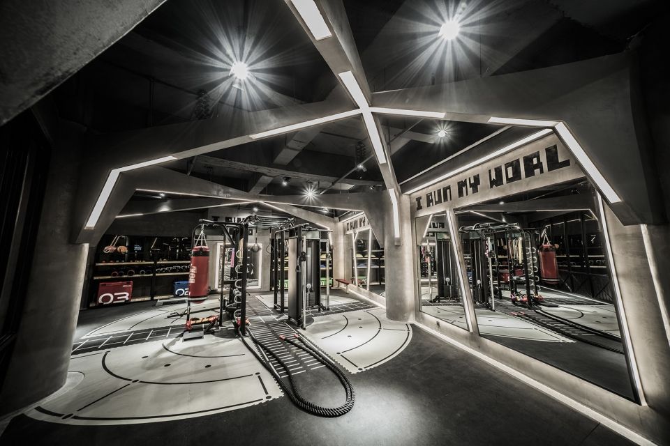 工業(yè)風(fēng)健身所辦公室裝修設(shè)計-第5張圖片-上海古都建筑設(shè)計集團