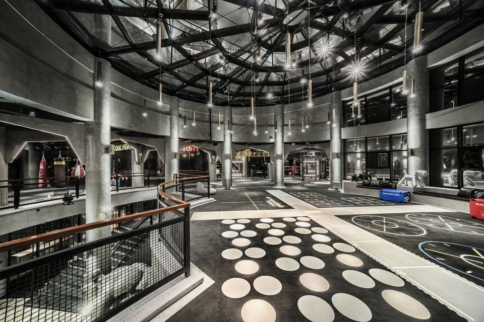 工業(yè)風(fēng)健身所辦公室裝修設(shè)計-第3張圖片-上海古都建筑設(shè)計集團