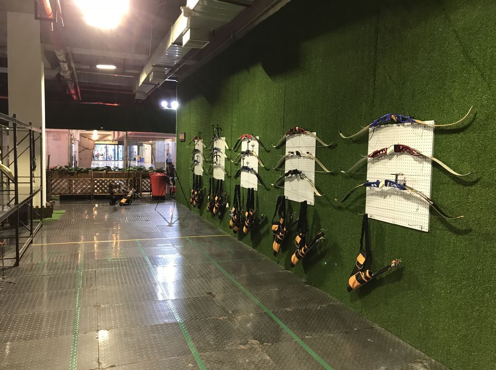 空曠簡約射箭館裝修設(shè)計-第1張圖片-上海古都建筑設(shè)計集團(tuán)