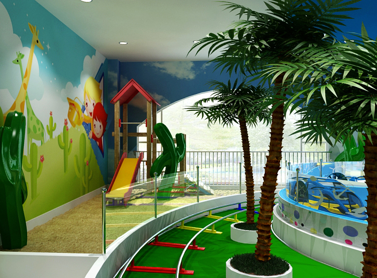 普陀區(qū)現(xiàn)代兒童樂園裝修設計-第3張圖片-上海古都建筑設計集團 普陀區(qū)現(xiàn)代兒童樂園裝修設計-第3張圖片-上海古都建筑設計集團