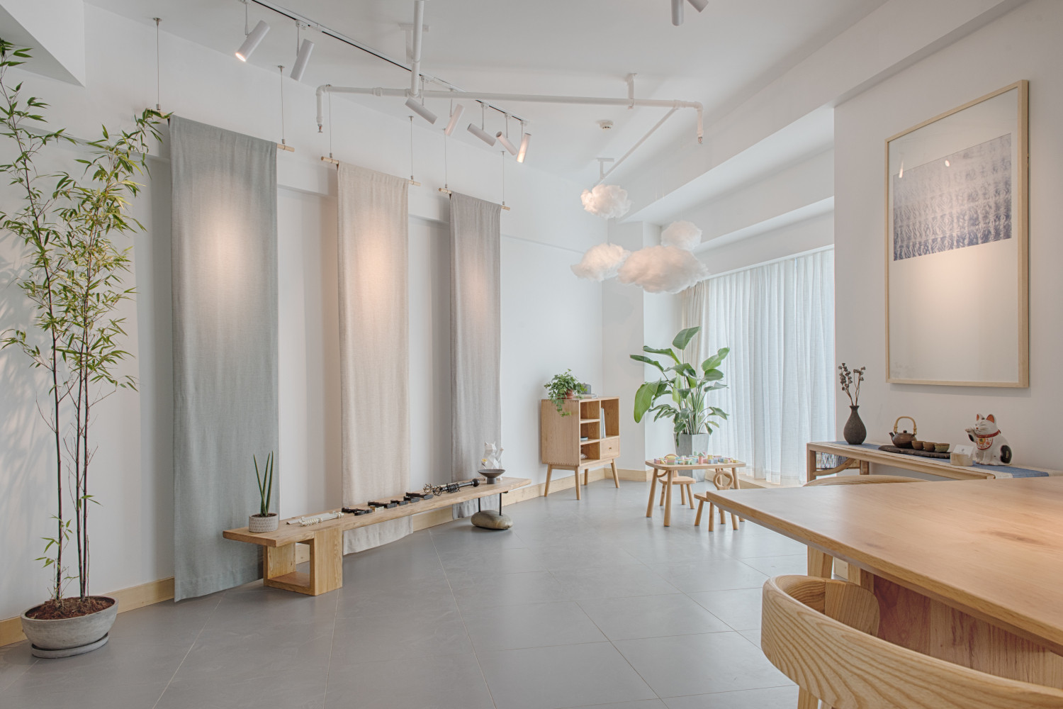 日式布料展廳裝修設(shè)計(jì)-第3張圖片-上海古都建筑設(shè)計(jì)集團(tuán) 日式布料展廳裝修設(shè)計(jì)-第3張圖片-上海古都建筑設(shè)計(jì)集團(tuán)