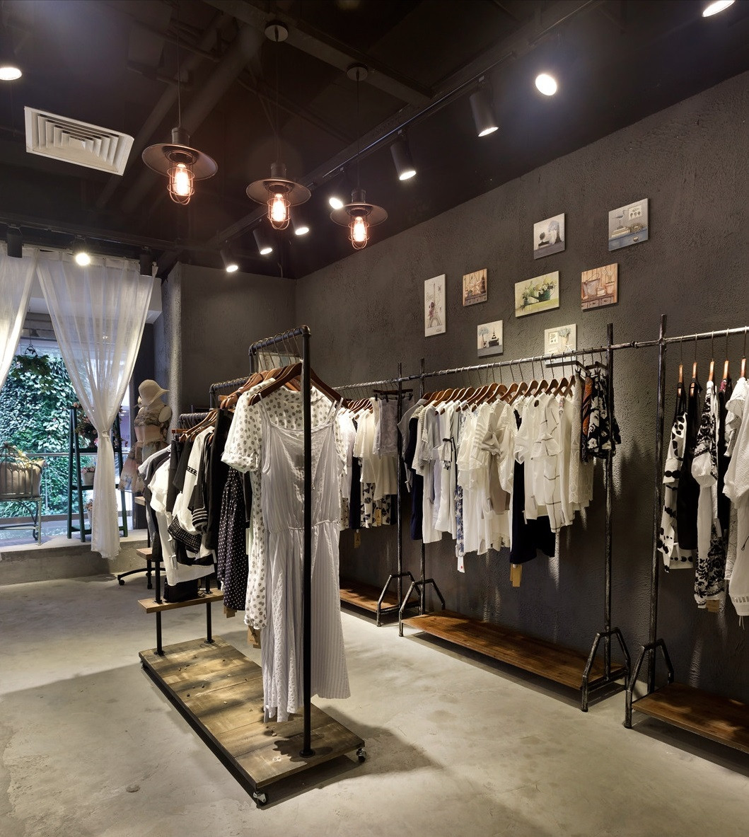 loft風格女裝店裝修設(shè)計-第2張圖片-上海古都建筑設(shè)計集團 loft風格女裝店裝修設(shè)計-第2張圖片-上海古都建筑設(shè)計集團