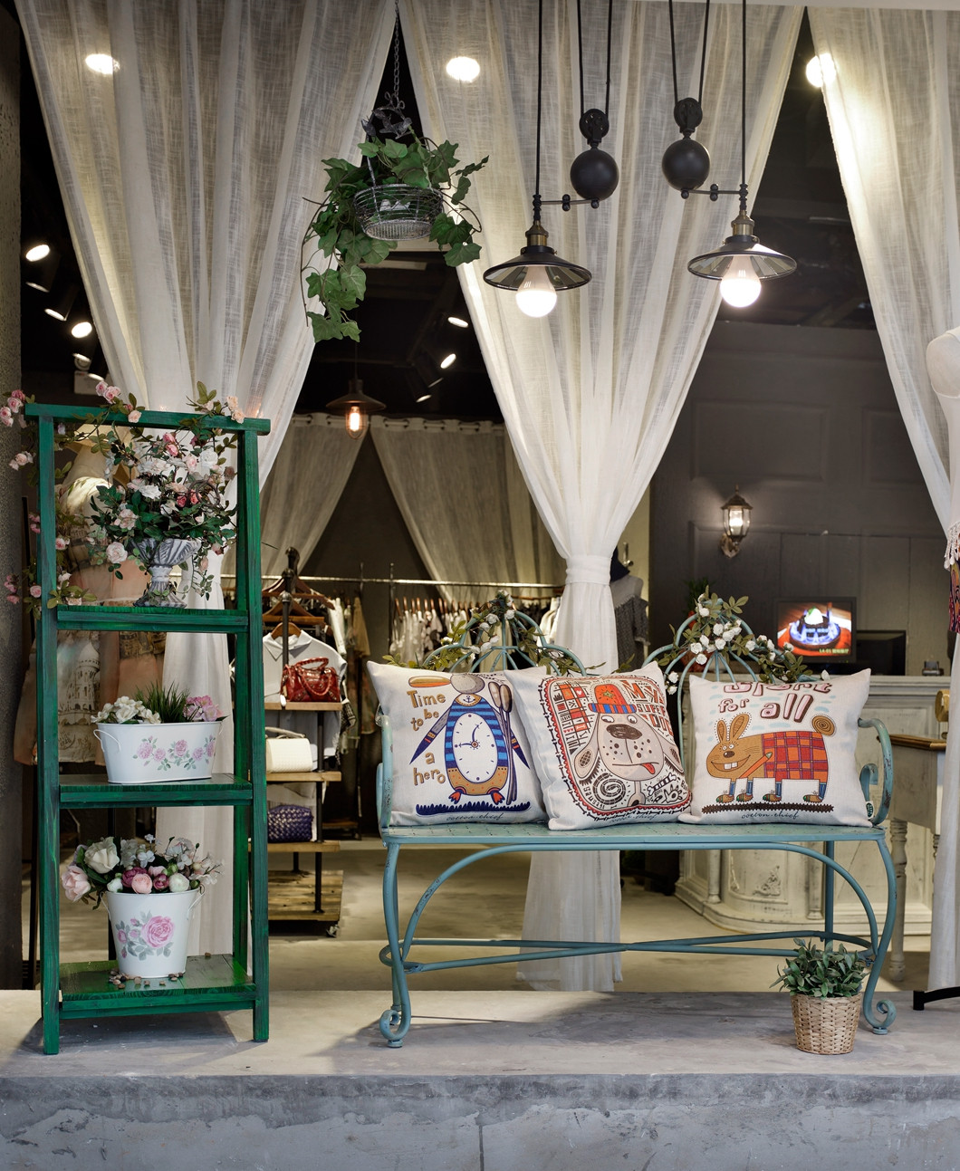 loft風格女裝店裝修設(shè)計-第5張圖片-上海古都建筑設(shè)計集團 loft風格女裝店裝修設(shè)計-第5張圖片-上海古都建筑設(shè)計集團