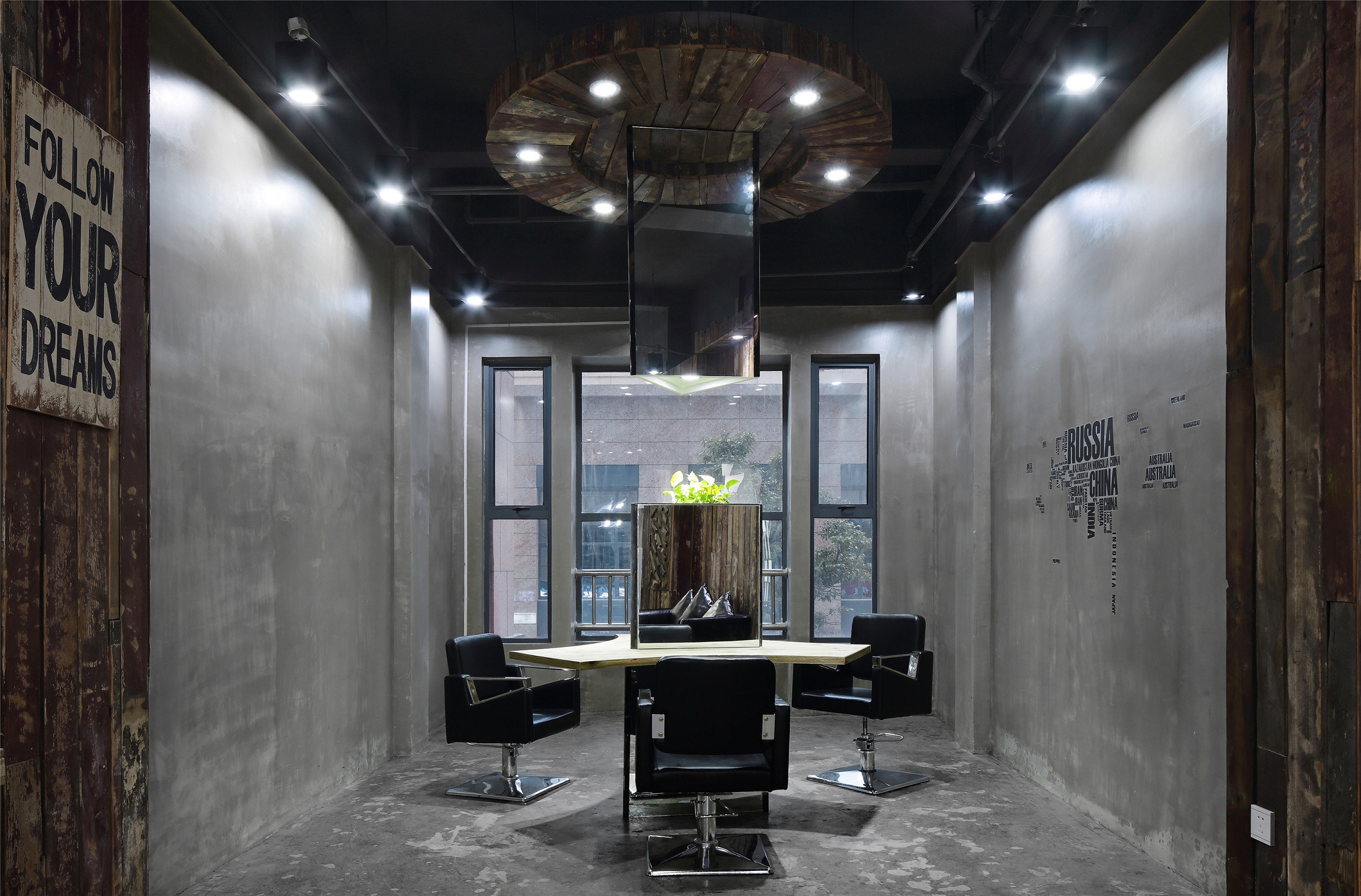 簡約理發(fā)店裝修設(shè)計效果圖-第6張圖片-上海古都建筑設(shè)計集團 簡約理發(fā)店裝修設(shè)計效果圖-第6張圖片-上海古都建筑設(shè)計集團