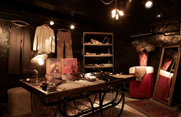 復(fù)古服裝店裝修設(shè)計效果圖-第4張圖片-上海古都建筑設(shè)計集團 復(fù)古服裝店裝修設(shè)計效果圖-第4張圖片-上海古都建筑設(shè)計集團