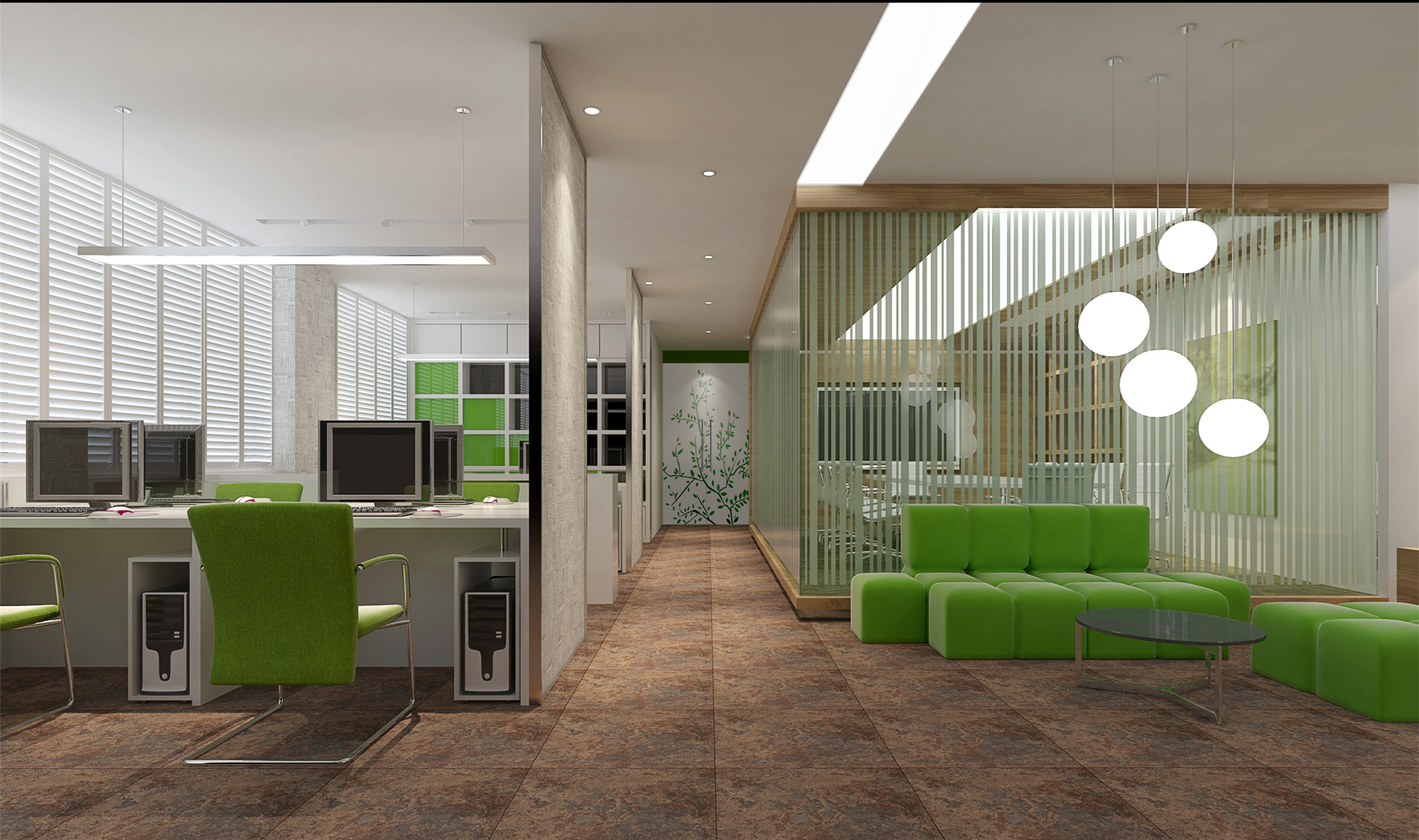 日式150平小型清新辦公室裝修設(shè)計(jì)-第2張圖片-上海古都建筑設(shè)計(jì)集團(tuán) 日式150平小型清新辦公室裝修設(shè)計(jì)-第2張圖片-上海古都建筑設(shè)計(jì)集團(tuán)