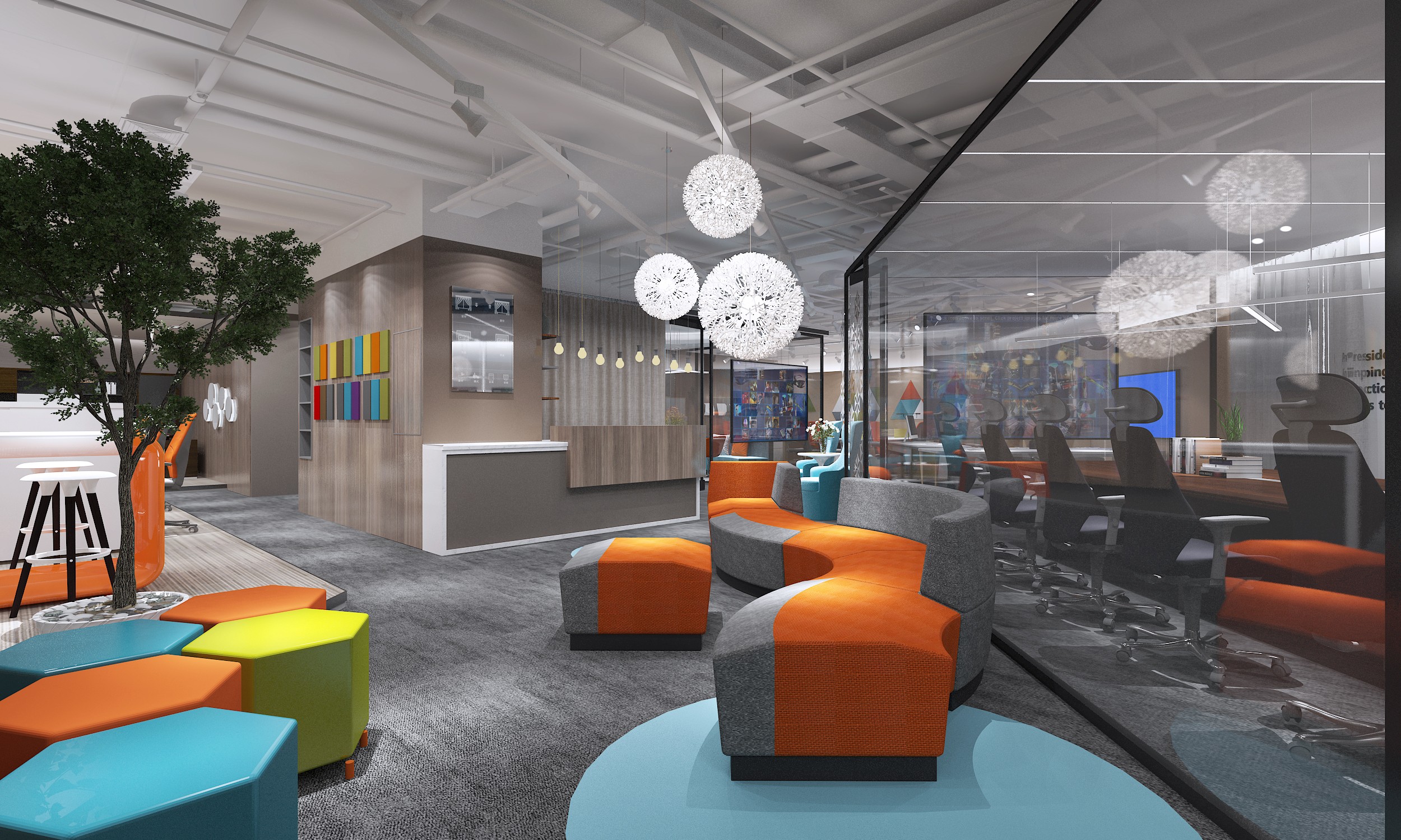 浦東新區(qū)科技智能辦公室裝修設(shè)計-第12張圖片-上海古都建筑設(shè)計集團 浦東新區(qū)科技智能辦公室裝修設(shè)計-第12張圖片-上海古都建筑設(shè)計集團