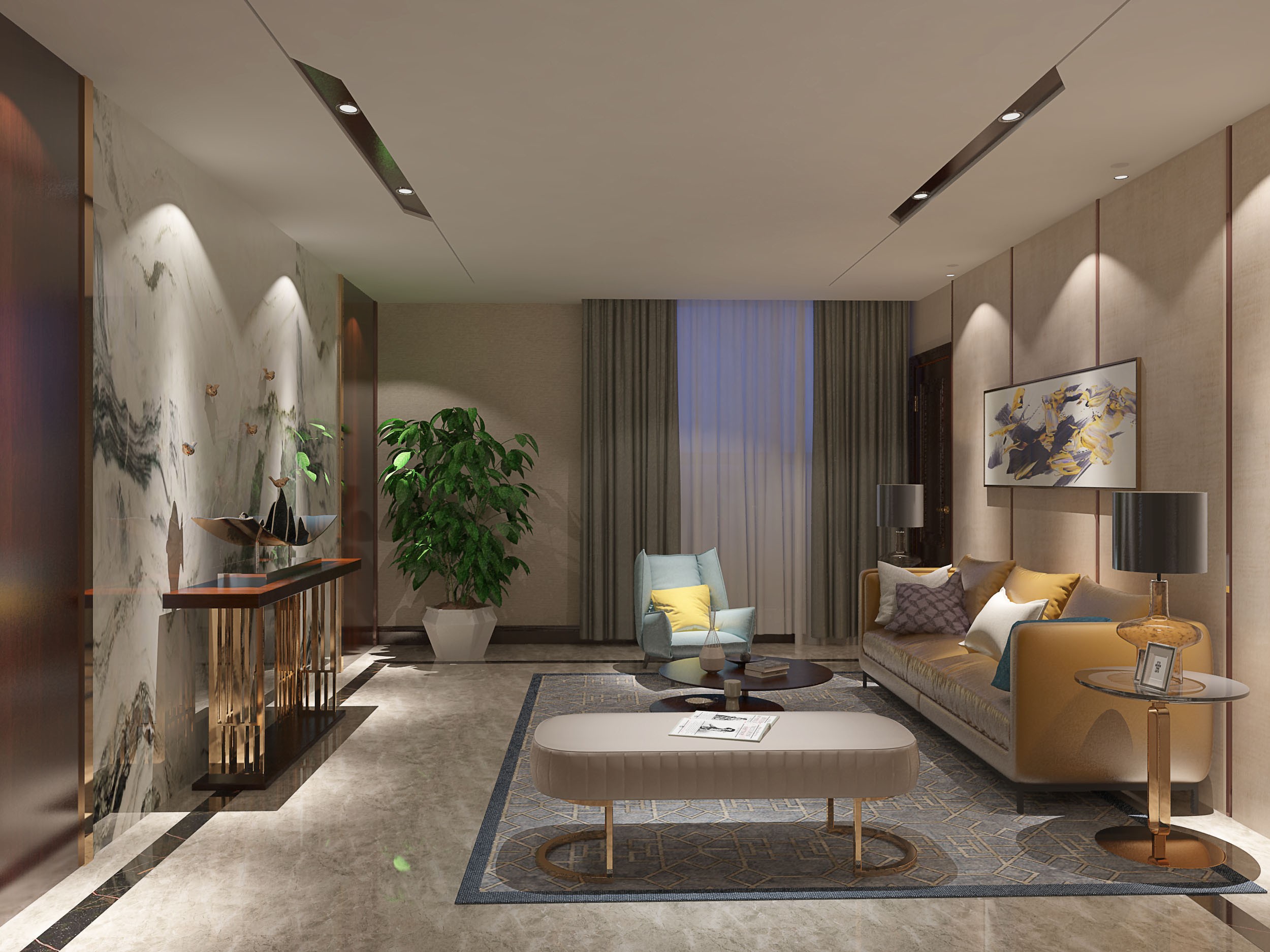 虹口區(qū)復式奢華辦公室裝修設計-第9張圖片-上海古都建筑設計集團 虹口區(qū)復式奢華辦公室裝修設計-第9張圖片-上海古都建筑設計集團