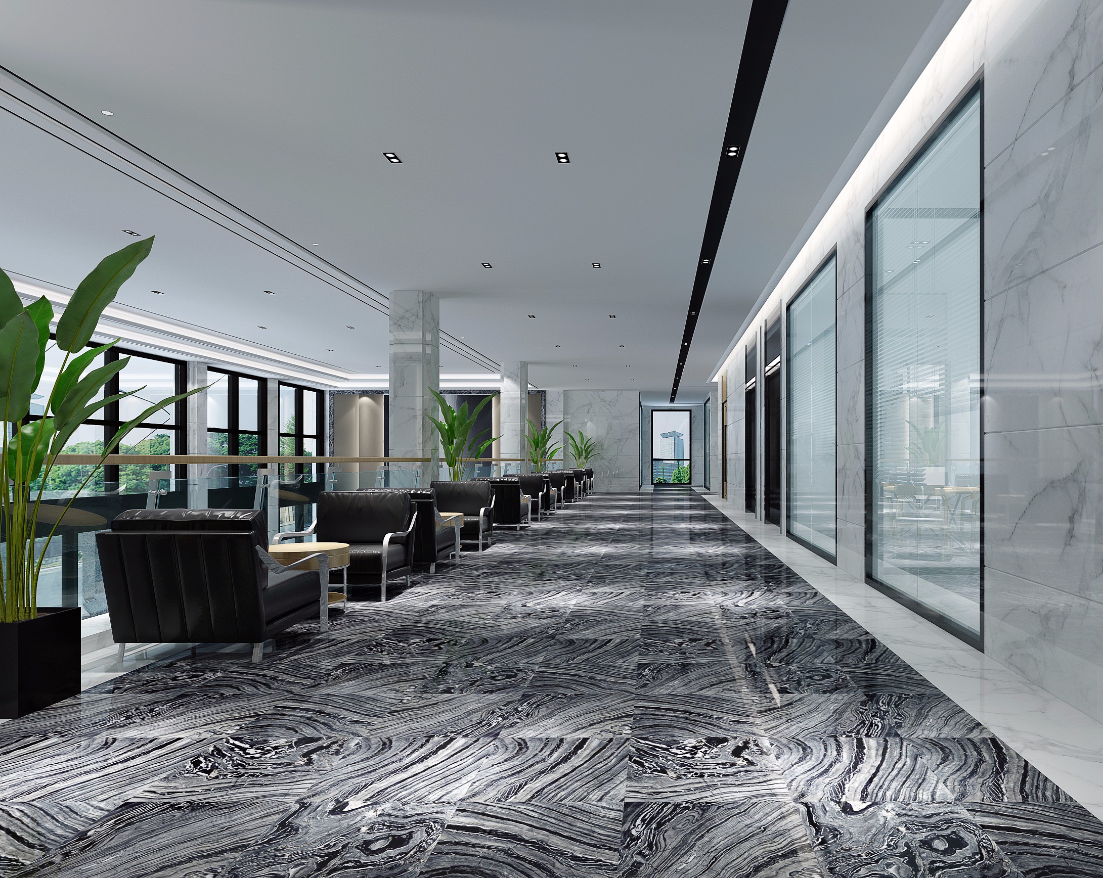 簡潔高檔辦公室裝修設(shè)計(jì)-第3張圖片-上海古都建筑設(shè)計(jì)集團(tuán) 簡潔高檔辦公室裝修設(shè)計(jì)-第3張圖片-上海古都建筑設(shè)計(jì)集團(tuán)