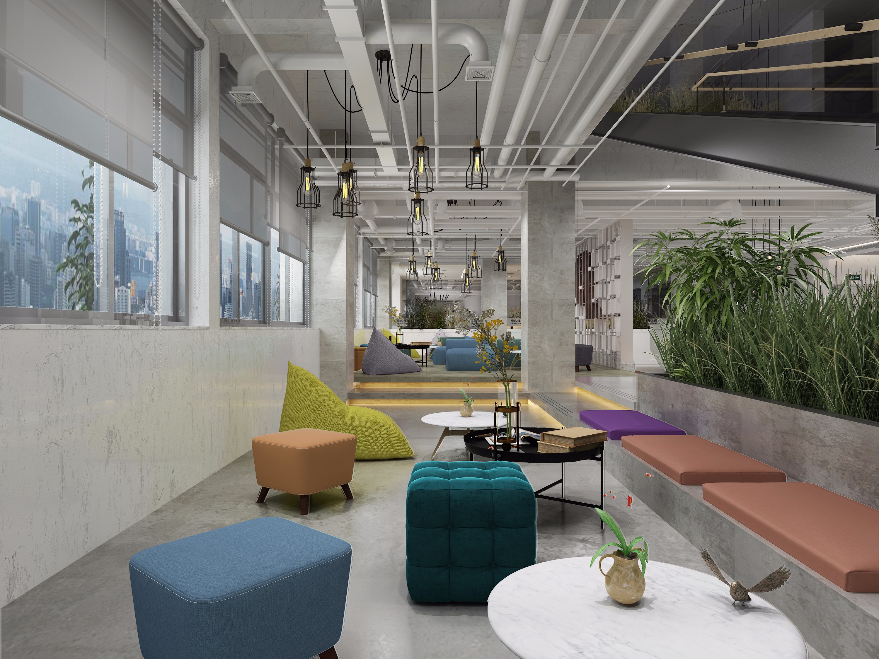 辦公室休閑區(qū)裝修設計-第3張圖片-上海古都建筑設計集團 辦公室休閑區(qū)裝修設計-第3張圖片-上海古都建筑設計集團