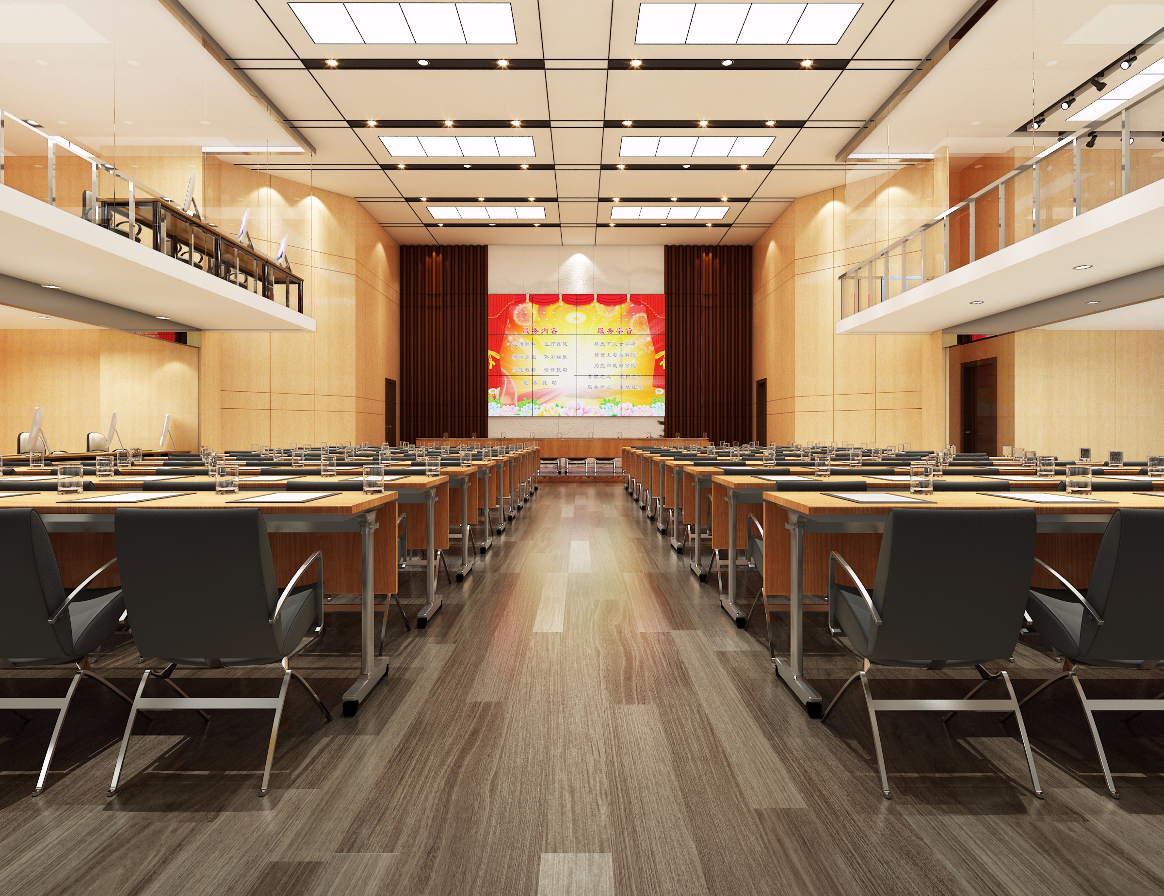 復(fù)式科技風(fēng)格辦公室裝修設(shè)計(jì)-第3張圖片-上海古都建筑設(shè)計(jì)集團(tuán) 復(fù)式科技風(fēng)格辦公室裝修設(shè)計(jì)-第3張圖片-上海古都建筑設(shè)計(jì)集團(tuán)