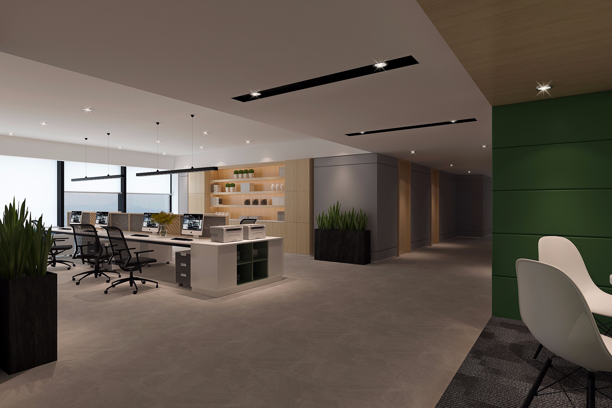 奢華大氣辦公樓裝修設(shè)計-第6張圖片-上海古都建筑設(shè)計集團(tuán) 奢華大氣辦公樓裝修設(shè)計-第6張圖片-上海古都建筑設(shè)計集團(tuán)