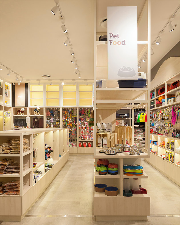 寵物用品一體店裝修設計-第2張圖片-上海古都建筑設計集團