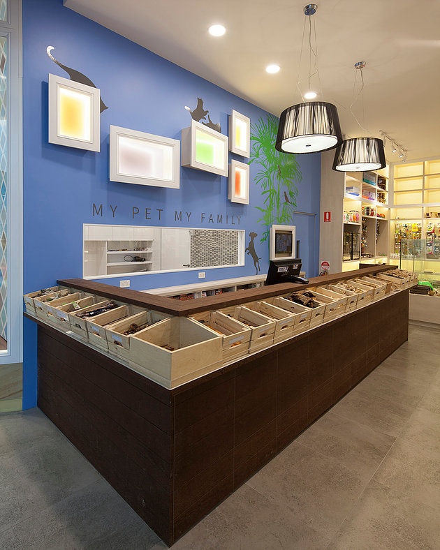 寵物用品一體店裝修設計-第3張圖片-上海古都建筑設計集團