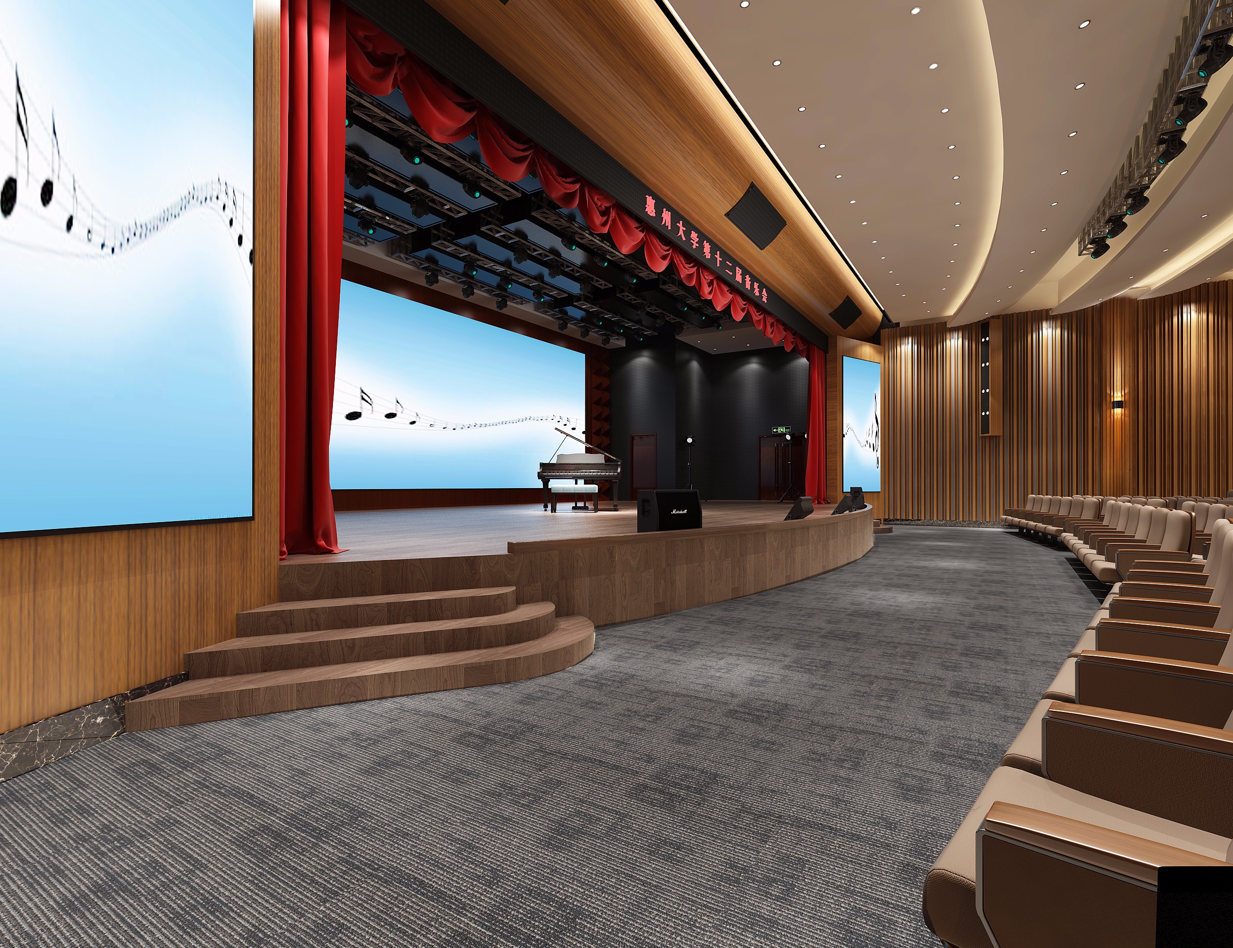 400平大型演播廳裝修設(shè)計-第2張圖片-上海古都建筑設(shè)計集團(tuán)