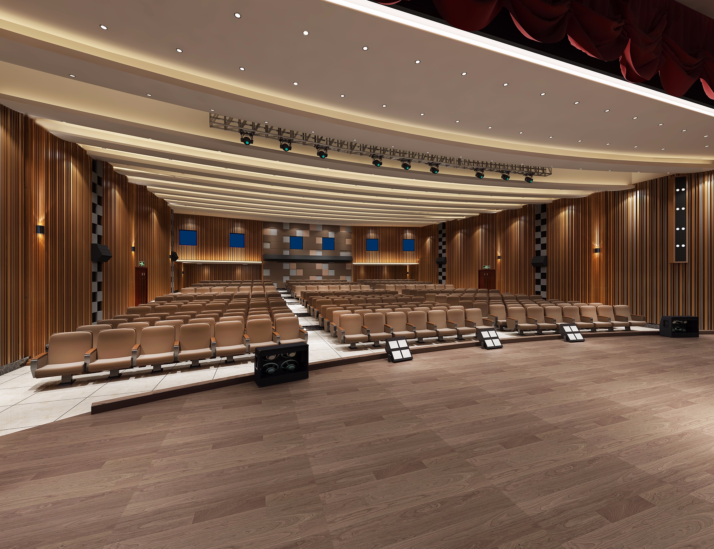 400平大型演播廳裝修設(shè)計-第5張圖片-上海古都建筑設(shè)計集團(tuán)