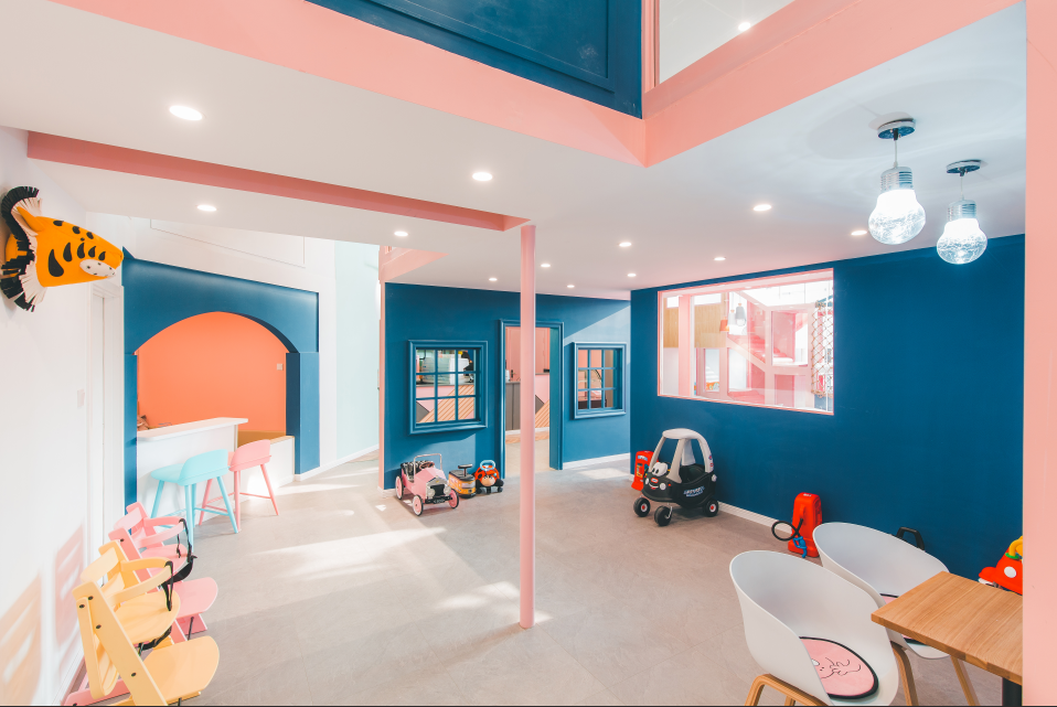 簡約溫馨親子會(huì)所裝修設(shè)計(jì)-第4張圖片-上海古都建筑設(shè)計(jì)集團(tuán)