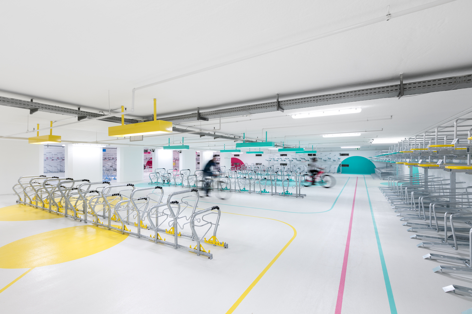 現(xiàn)代簡約自行車停車場裝修設計-第1張圖片-上海古都建筑設計集團 現(xiàn)代簡約自行車停車場裝修設計-第1張圖片-上海古都建筑設計集團