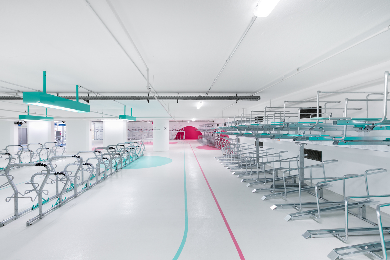 現(xiàn)代簡約自行車停車場裝修設計-第4張圖片-上海古都建筑設計集團 現(xiàn)代簡約自行車停車場裝修設計-第4張圖片-上海古都建筑設計集團