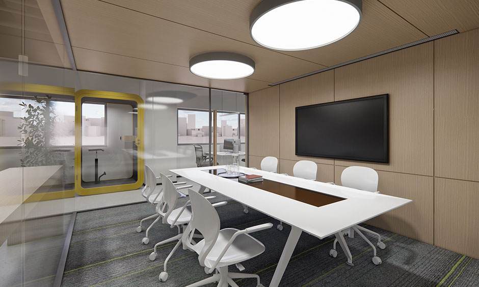 簡約科技風(fēng)格辦公室裝修設(shè)計-第1張圖片-上海古都建筑設(shè)計集團(tuán) 簡約科技風(fēng)格辦公室裝修設(shè)計-第1張圖片-上海古都建筑設(shè)計集團(tuán)