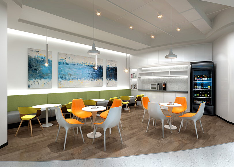 2200平科技公司辦公室設(shè)計裝潢效果-第4張圖片-上海古都建筑設(shè)計集團(tuán)