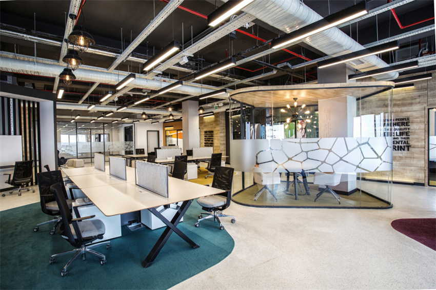 松江工廠辦公室設(shè)計裝潢效果-第2張圖片-上海古都建筑設(shè)計集團