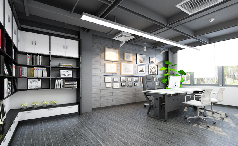 310平米工業(yè)風(fēng)格辦公室設(shè)計(jì)布局-第3張圖片-上海古都建筑設(shè)計(jì)集團(tuán) 310平米工業(yè)風(fēng)格辦公室設(shè)計(jì)布局-第3張圖片-上海古都建筑設(shè)計(jì)集團(tuán)